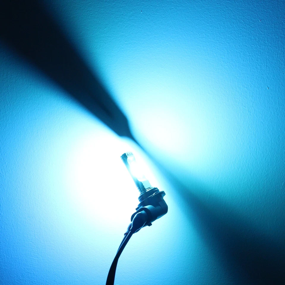Alla Lighting Light Ice Blue Tint LED 9006 Driving Light,Bright Cool Fog Bulb - Image 2 of 4