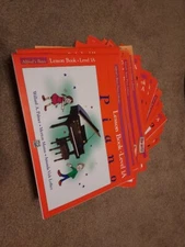 Alfred Basic Piano Library Course Books All Levels and settings are Available
