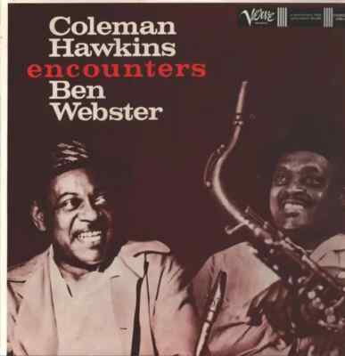 Coleman Hawkins Encounters Ben Webster +INSERT JAPAN Verve Vinyl LP