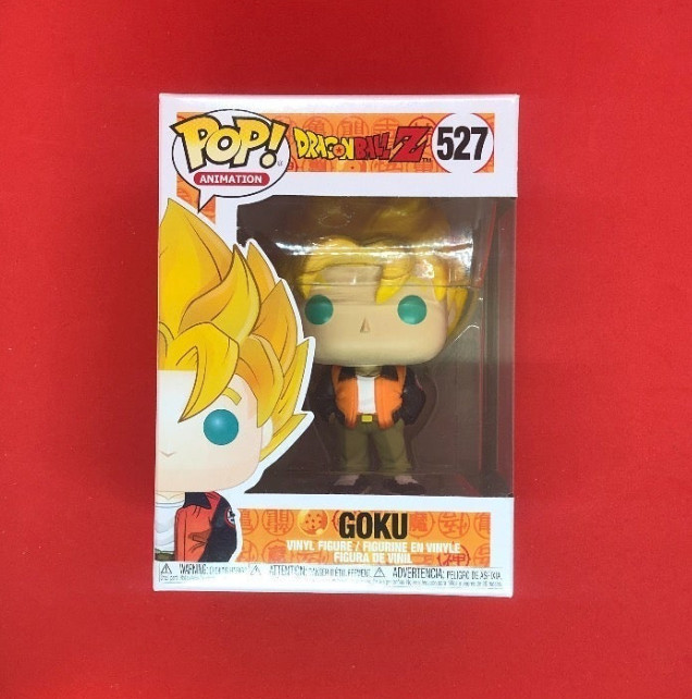 Funko Pop! Animation Anime Dragon Ball Z Dbz Goku Casual #527 Vinyl Figure