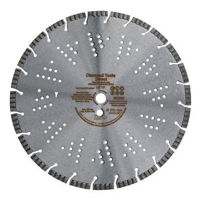 Diamant-Trennscheibe Laser Turbo Beton Granit 10 mm Segment von 115-900 mm