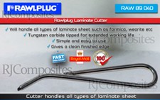 Rawlplug FORMICA PERSPEX RAW89040 89 040 Laminate Cutter