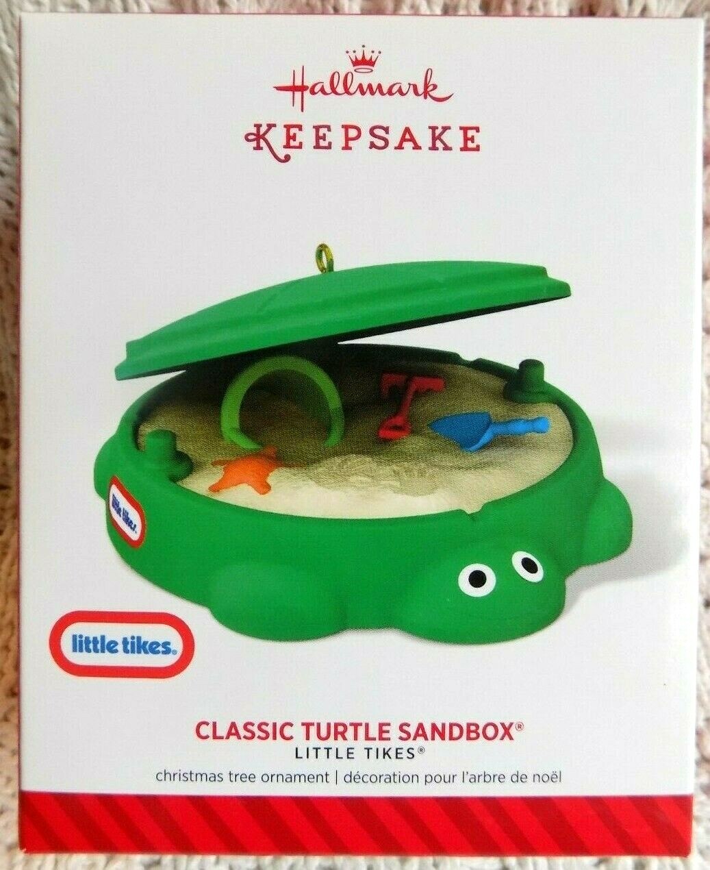 miniature little tikes turtle sandbox