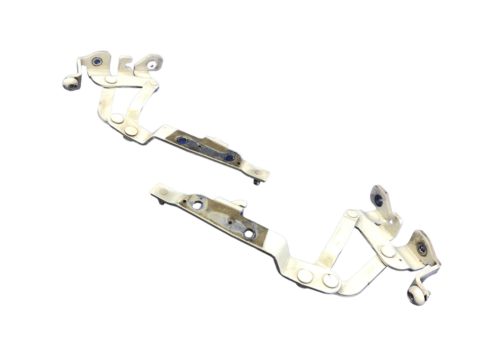 2008-2019 MASERATI GRANTURISMO OEM FRONT HOOD LEFT RIGHT HINGE BRACKET SET