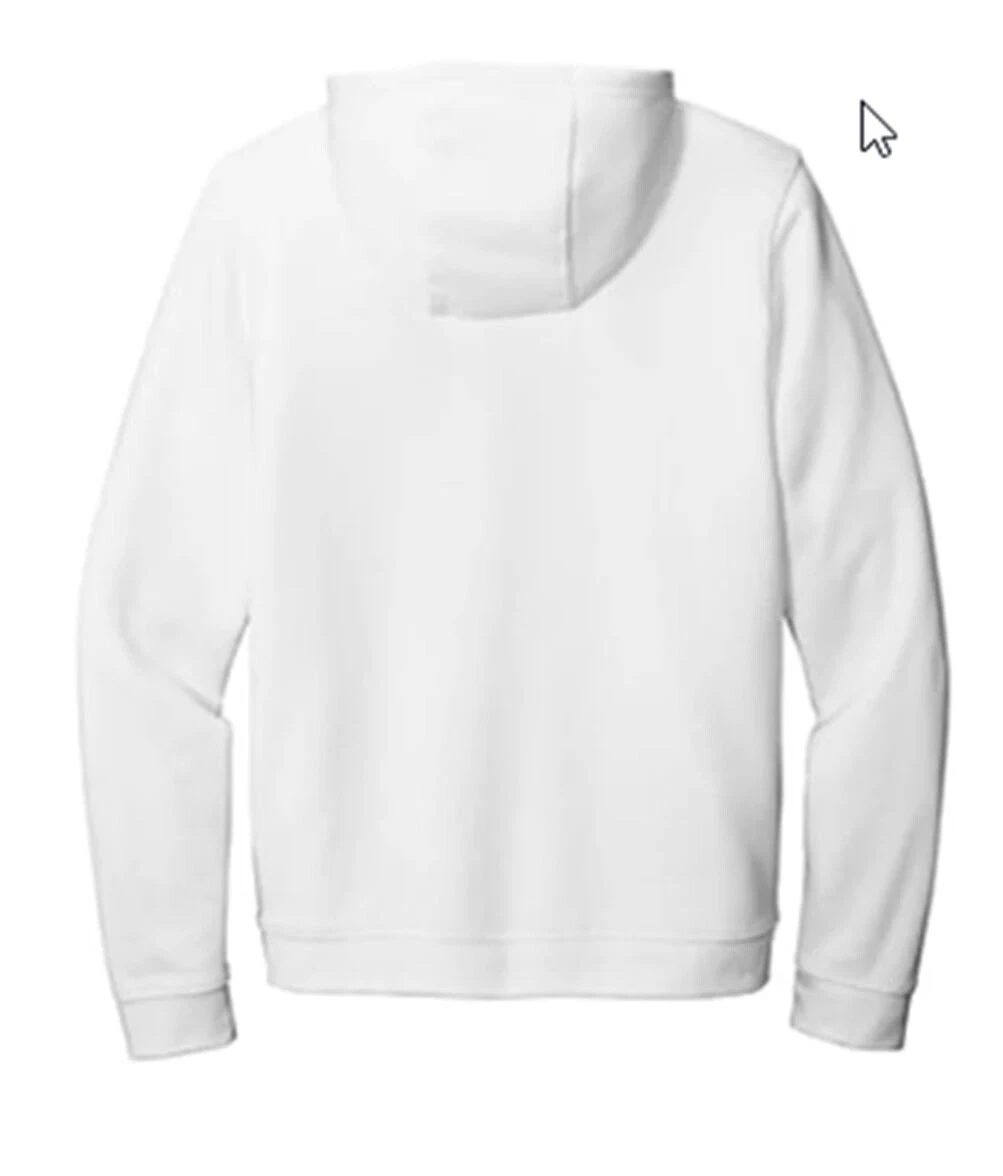 Nike hoodie hotsell white mens