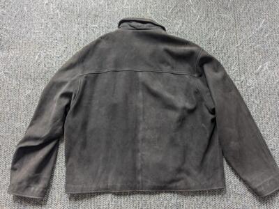 vintage EDDIE BAUER leather jacket 2XL motorcycle PATINA mad max