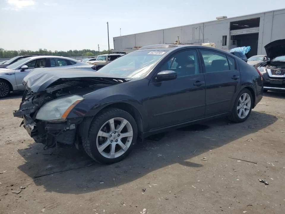 2008 Nissan Maxima Used Passenger Rear Door 4DR SED BLK Local Pickup Only - Image 2 of 4