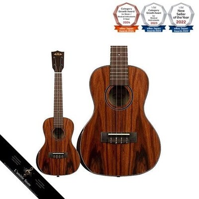 KALA Premier Exotic Series Maca Holzkörper Konzert Ukulele KA-PX-MACA-C mit...