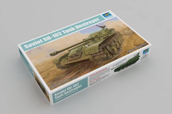 1:35 Trumpeter KIT Soviet Su-102 Tank Destroyer TR09570 Modellbau-image