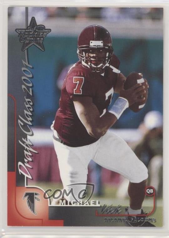2000 Leaf Rookies & Stars Draft Class 2001 Michael Vick #301 7xr