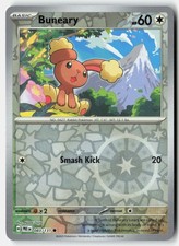 Buneary Common Prismatic Evolutions Reverse Holo 083/131 NM/M Pokemon