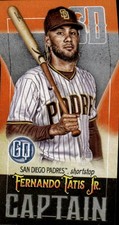 2021 Topps Gypsy Queen Fernando Tatis Jr. #CM-FTJ Captains Minis San Diego 4K