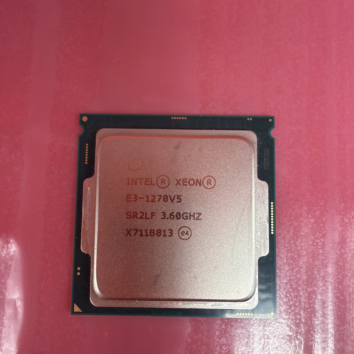 Intel Computer Intel Xeon E3-1270 V5 Processor Model Processors