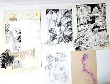 Mark PACELLA / Michael GILBERT ~Mr. MONSTER 1980's~90's ~Original Art