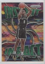 2021-22 Panini Prizm Instant Impact Green Wave Prizm Cameron Thomas #2 0t30