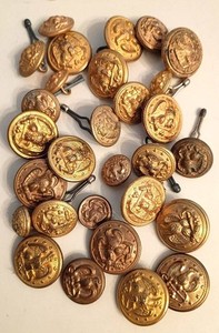 US Navy Officer Uniform Buttons Lot