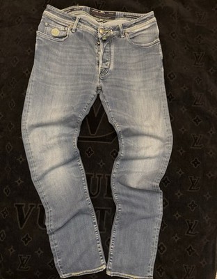 Jacob Cohen J688 Comf Jeans W33 Luxus Japan Denim Blau Slim Fit NP 490  (k106)