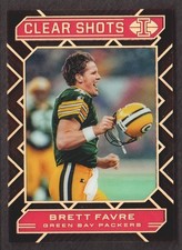 2020 Panini Illusions Football Card Clear Shots Pink #12 Brett Favre 225/399
