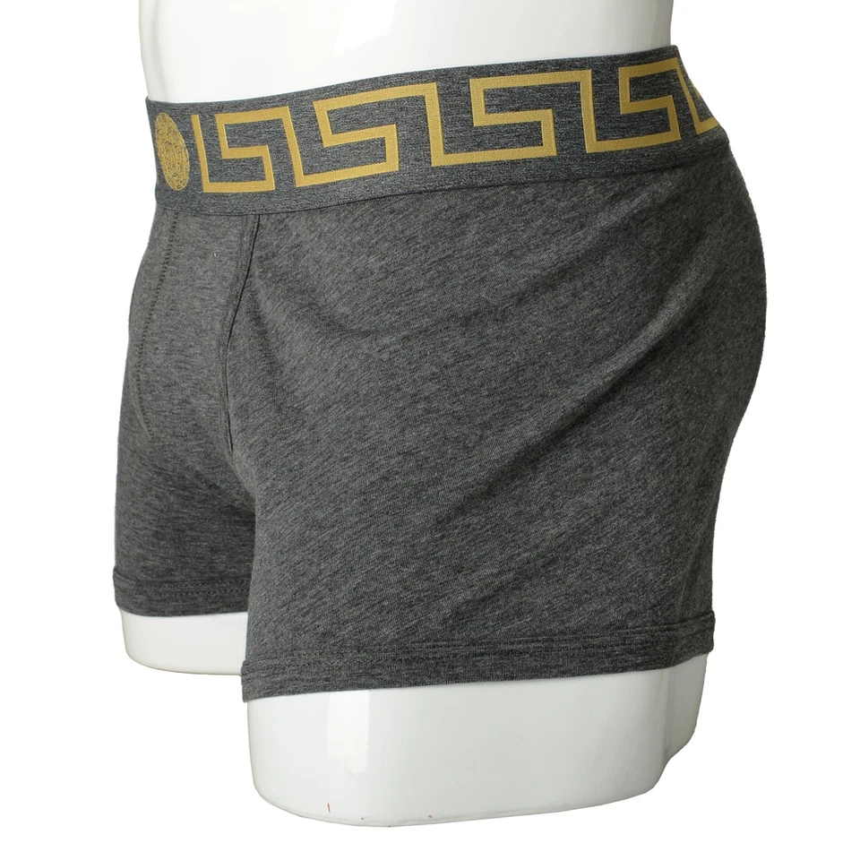 Versace Hombre Gris/Dorado Baúl Ropa Interior Versace Talla 3 US XS IT 46 Foto 2 de 4