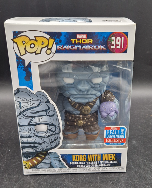 Funko Pop! Marvel - Thor-Ragnarok - Korg W/ Miek #30763-image