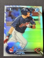 2016 Bowman Chrome 1st REFRACTOR PROSPECT ROOKIE Conner Capel item 2