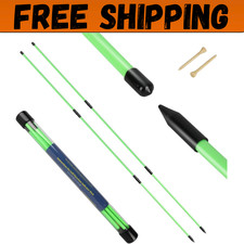 Golf Alignment Sticks Training Aid Collapsible Fiberglass 2-Pack