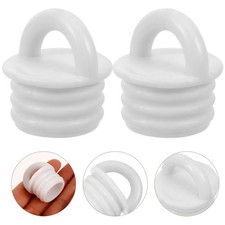 3 Pcs Rubber Stopper Small Leakproof Plugs for Mop Bucket Outlet