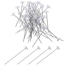 300 Pieces Flower Diamond Pins 2 inch Crystal Corsage Pins Wedding Brooch Bou...