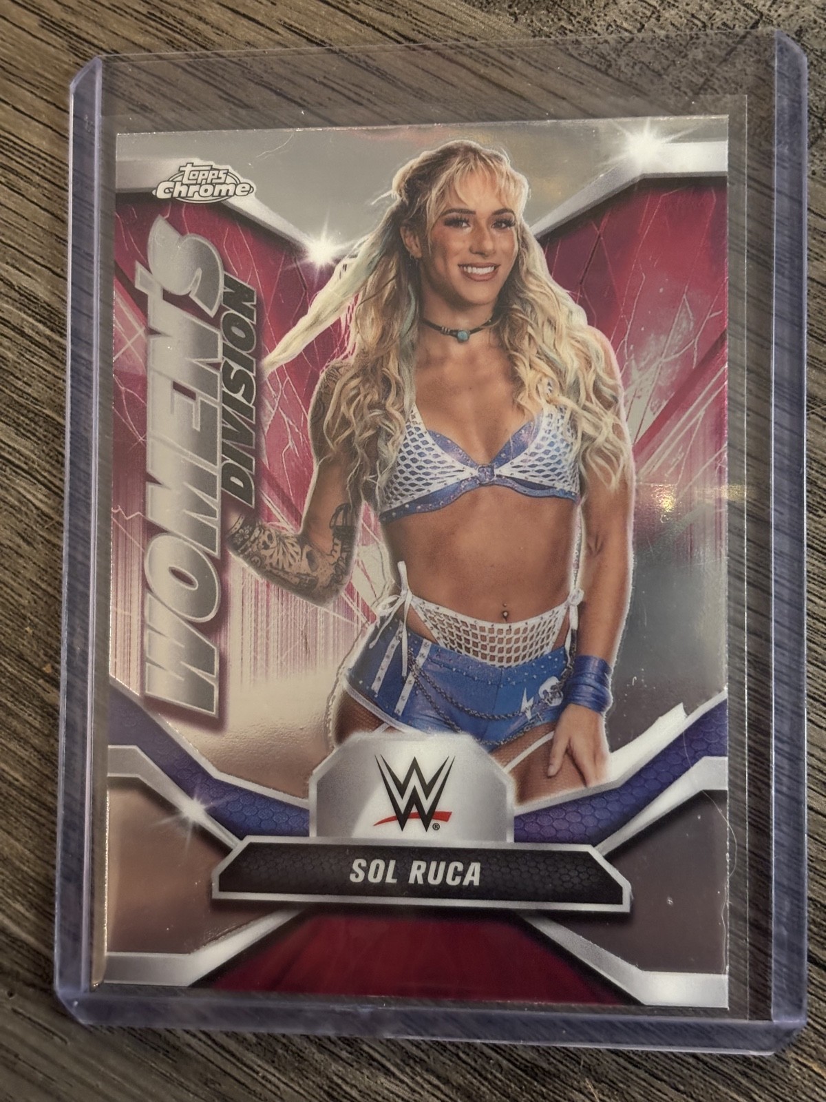 2026 Topps Chrome WWE - Women's Division Sol Ruca #WDV-11
