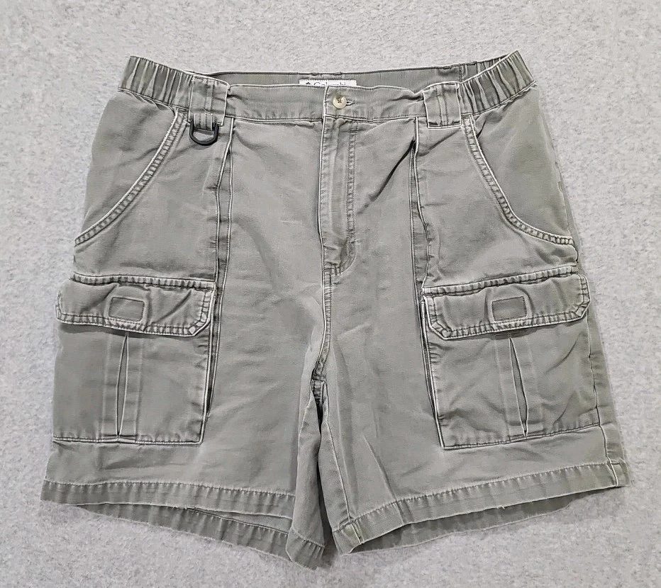 Vintage Columbia Cargo Canvas Shorts Men's Sz 34 Fishing Outdoor Hiking Beige
Opens in a new window 