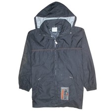 Giacca a vento Adidas uomo nera XL con cappuccio pista