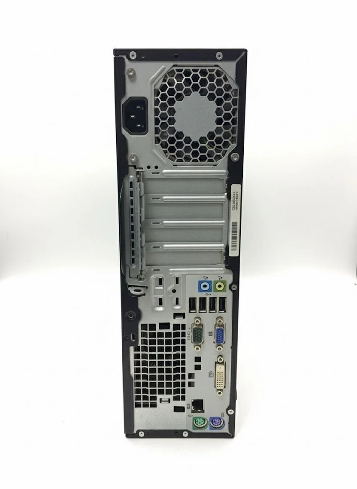 HP Desktop, Prodesk 400 G1 SSF, I5 4570 3.2 Ghz, 16GB RAM, 120GB SSD + 250GB HDD - Image 3 of 4