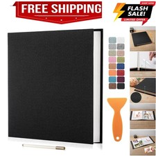 Large Self Adhesive Scrapbook Album for 4 6 5 7 8 10 Pictures DIY Magnetic Li...