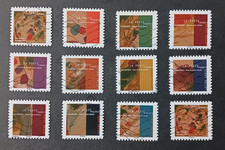 Stamps France 2021 Inside the Circle  by W Kandinsky