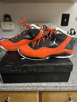 2012 Carmelo Anthony Jordan Melo M8 Anthracite Orange Size 12 NEW DEADSTOCK RARE