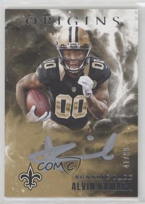2017 Panini Origins 41/99 Alvin Kamara #OA-AK Rookie Auto RC 0vf5