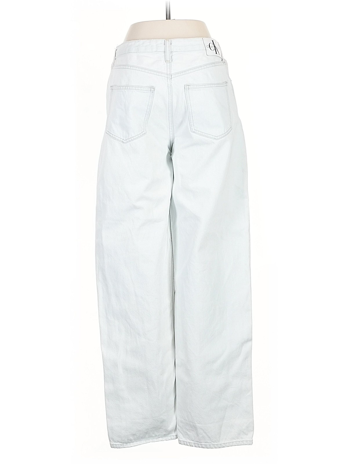 CALVIN KLEIN JEANS Women Silver Jeans 26W thumbnail 2