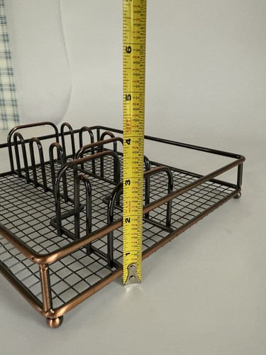 Cambridge Waylon Mirror Rustic Caddy kitchen utensil drawer organizer - Picture 9 of 11