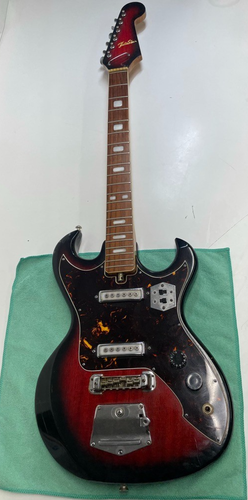 TeleStar 5002 Electric Guitar Vintage 1967-Very Rare - Picture 1 of 15