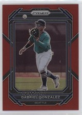 2023 Panini Prizm Red Prizm 139/199 Gabriel Gonzalez #23 0k5v