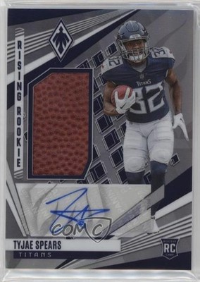 2023 Phoenix Rising Rookie Material Signature Football Tyjae Spears Auto RC 12po