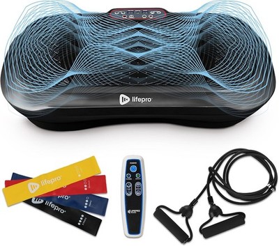 Lifepro Ganzkörpertraining Geräte  Vibrationsboard Vibrationsplatte Fitness