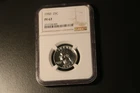 1950 WASHINGTON QUARTER 25C Graded as NGC PF 67  Brilliant and lusterous