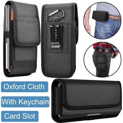 Phone Holster For Samsung Galaxy S26 S25 S24 S23Ultra Belt Clip Pouch Nylon Case