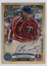 2019 Topps Gypsy Queen Auto Bazooka Back 7/25 Eddie Rosario #GQA-ER Auto s5j