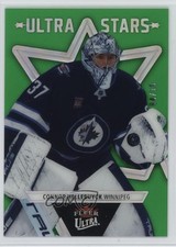 2025-26 Upper Deck Fleer Ultra Ultra Stars Green 4/10 Connor Hellebuyck #ST-4