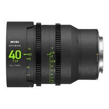 NiSi 40mm ATHENA PRIME Full Frame Cinema Lens T1.9 E Mount  No Drop In Filter 