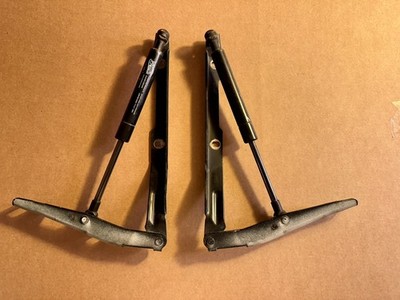 Porsche 986 Boxster L&R Pair Front Hood Hinges Black 986996511151 & 986996511152