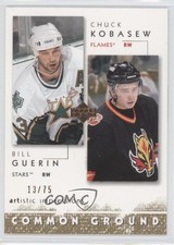2002 Artistic Impressions Common Ground Gold 13/75 Bill Guerin Chuck Kobasew 0a1