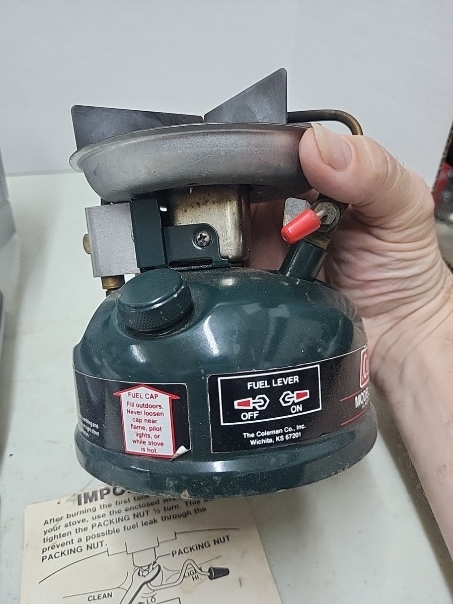 Vintage Coleman 508-700 Sportster II Single Burner Stove w